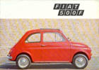 Folleto Fiat 500 F