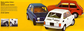 Folleto Fiat 126